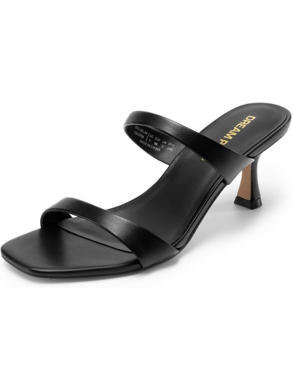 Stylish Women's Two-Strap Heel Sandals - Perfect for Summer & Parties